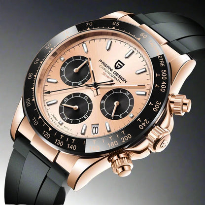 PAGANI DESIGN 2024 Men's Luxury Chronograph – Waterproof Quartz Watch