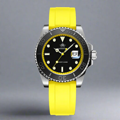 ADDIESDIVE Rotatable Bezel Stainless Seel Watch