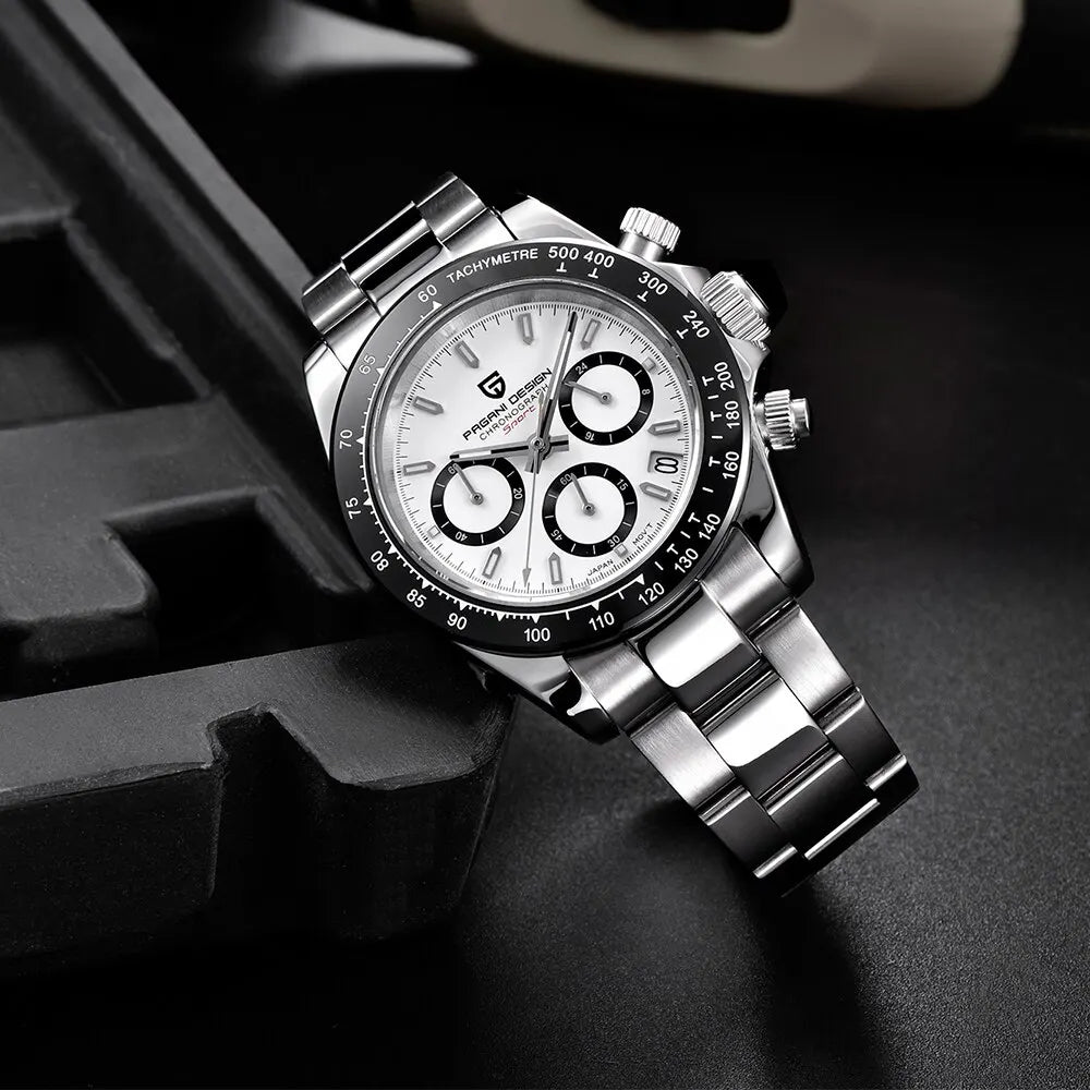 2024 PAGANI DESIGN Men's Luxury Chronograph – Quartz Watch