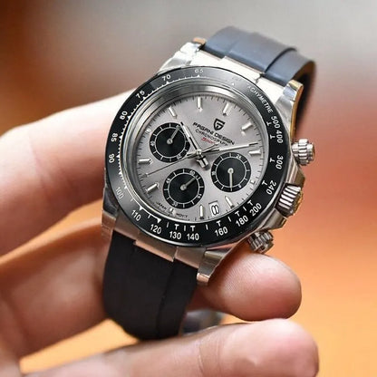 PAGANI DESIGN 2024 Men's Luxury Chronograph – Waterproof Quartz Watch